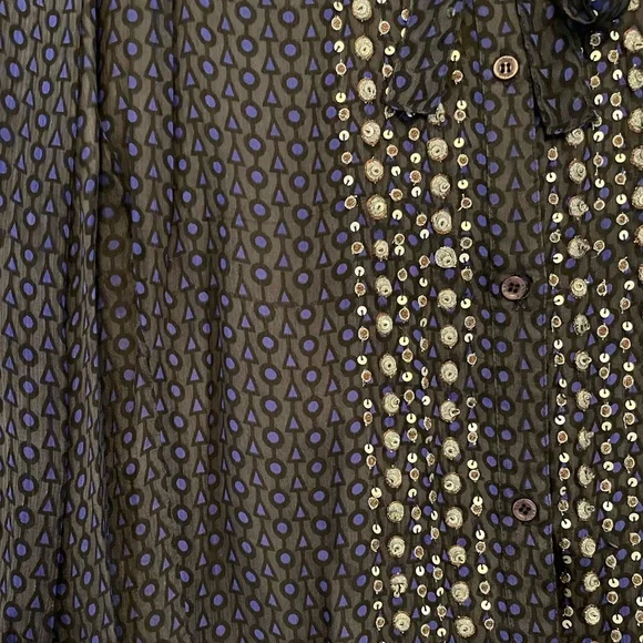 Antik Batik Vintage sheer and sequin dress - Picture 3 of 9